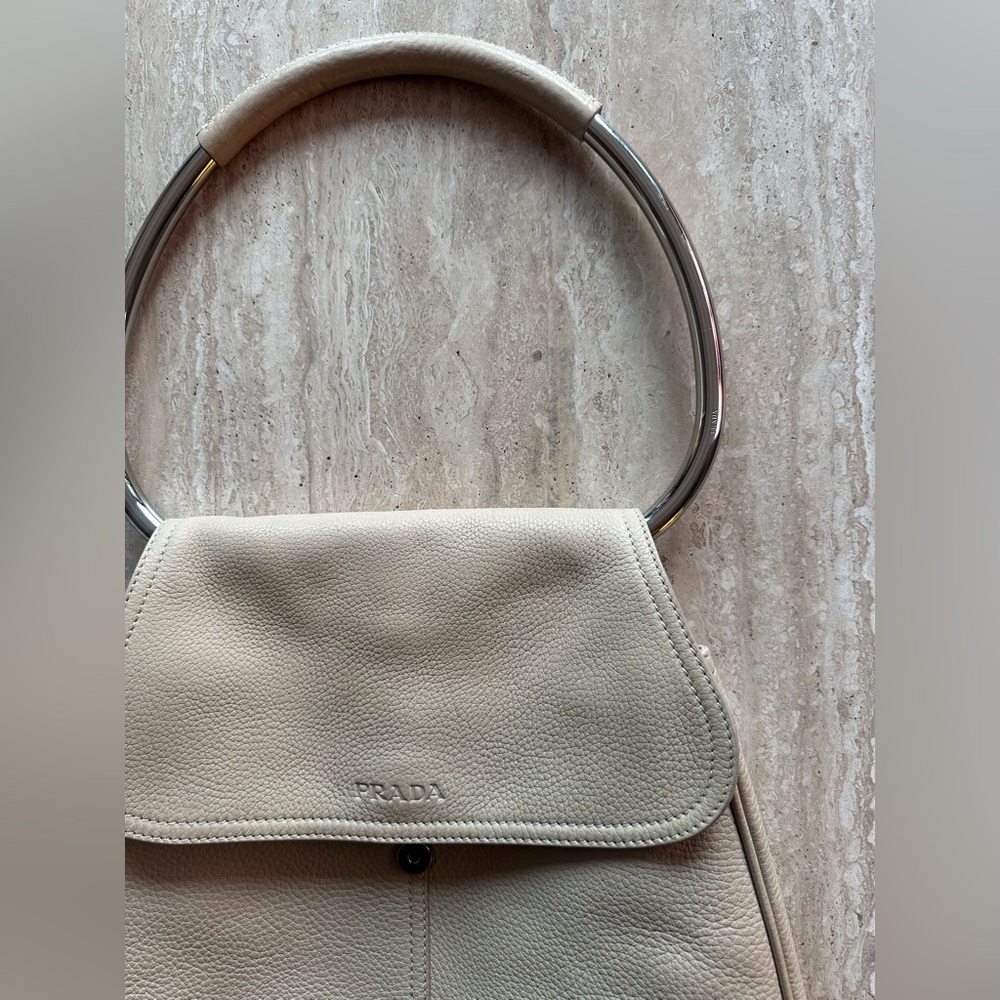 Prada Metal Ring Handle Bag - Picture 2 of 5